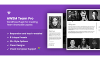 The Team Pro - Team Showcase WordPress Plugin