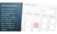 Wordpress Pro Event Calendar