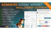 Advanced Social Widget MailChimp Edition