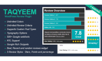 Taqyeem - WordPress Review Plugin