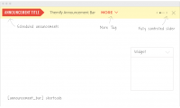 Themify Announcement Bar WordPress Plugin