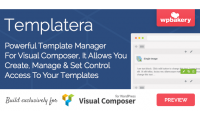 Templatera - Template Manager for Visual Composer