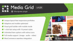 Media Grid - Wordpress Responsive Portfolio