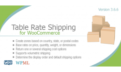 Table Rate Shipping for WooCommerce
