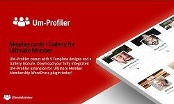 Member cards + Gallery Extention - Ultimate Member Community Plugin
