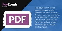FooEvents PDF Tickets