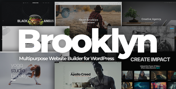 Brooklyn - Creative Multipurpose Responsive WordPress Theme