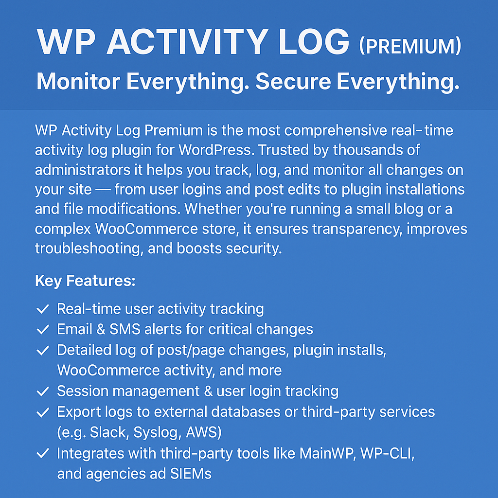 WP Activity Log