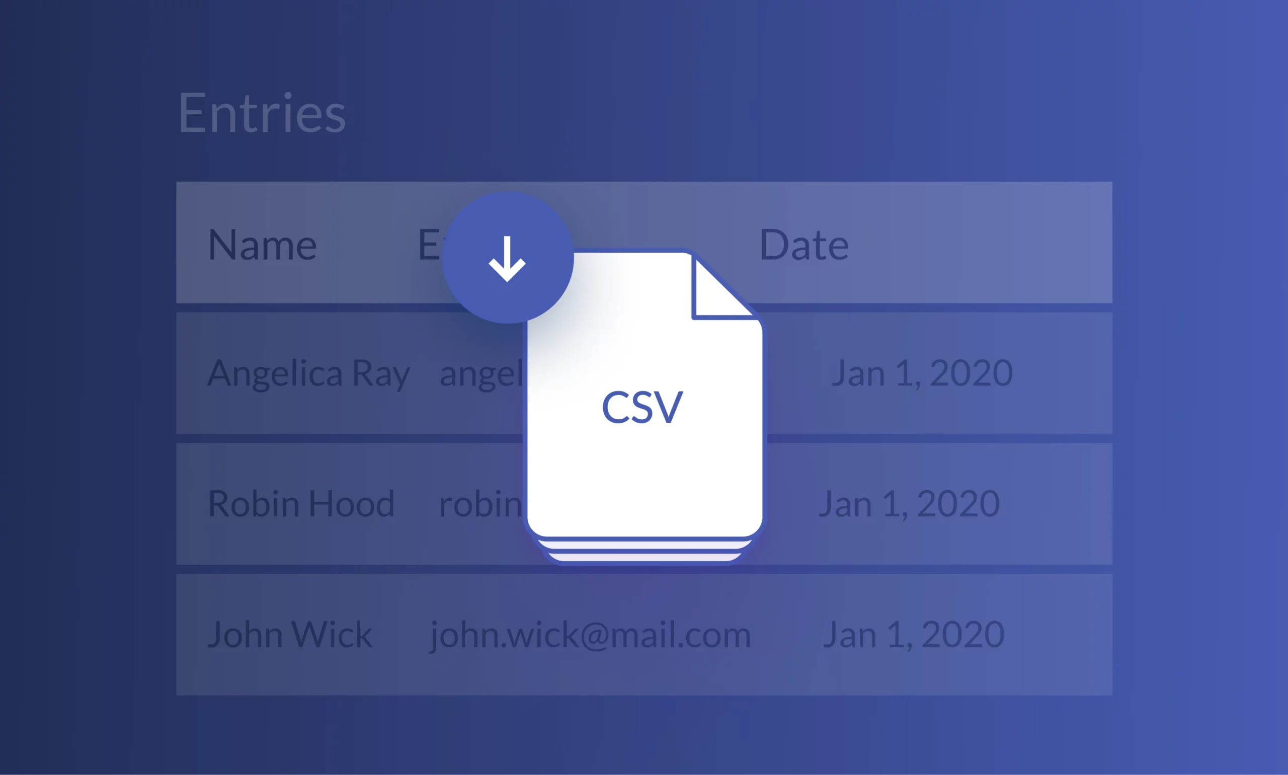 User Registration Import Users