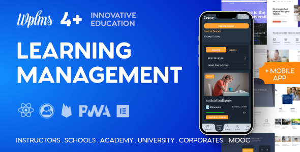 WPLMS Learning Management System for WordPress, Education Theme