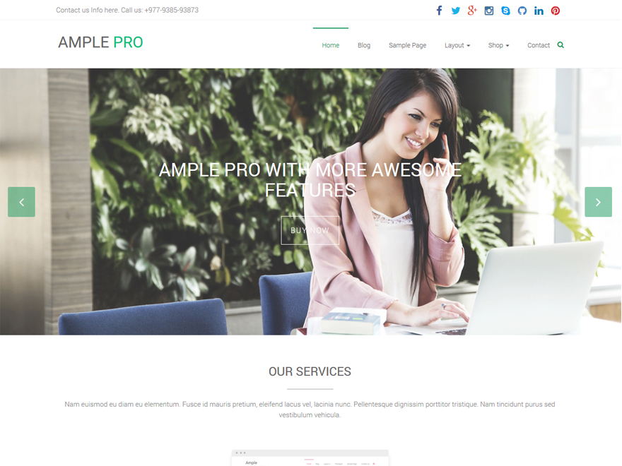 ThemeGrill - Ample Pro