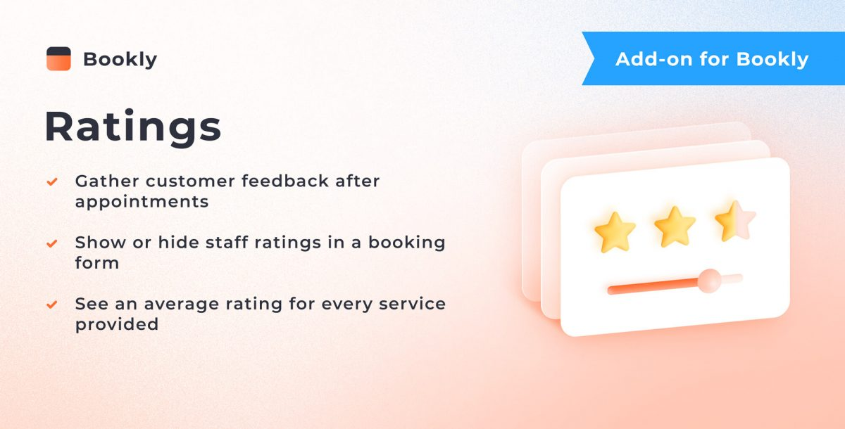 Bookly Ratings Add-on