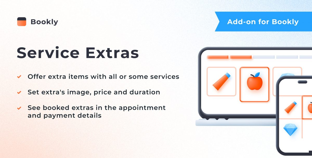 Bookly Service Extras Add-on