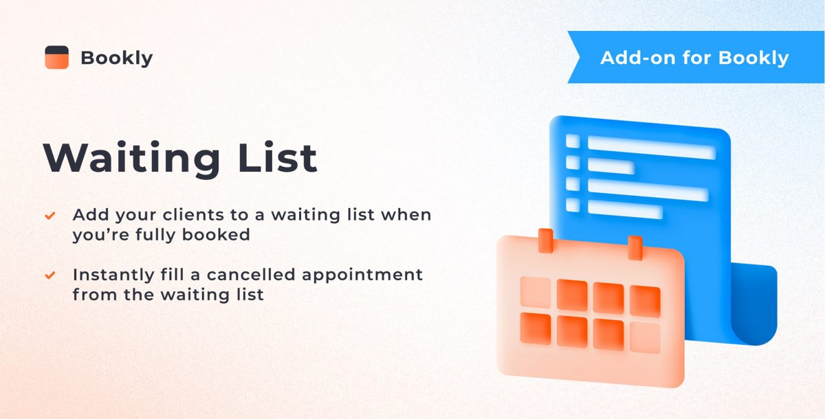 Bookly Waiting List Add-on