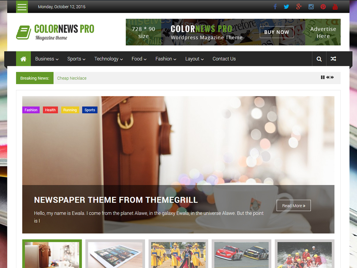 ThemeGrill - ColorNews Pro