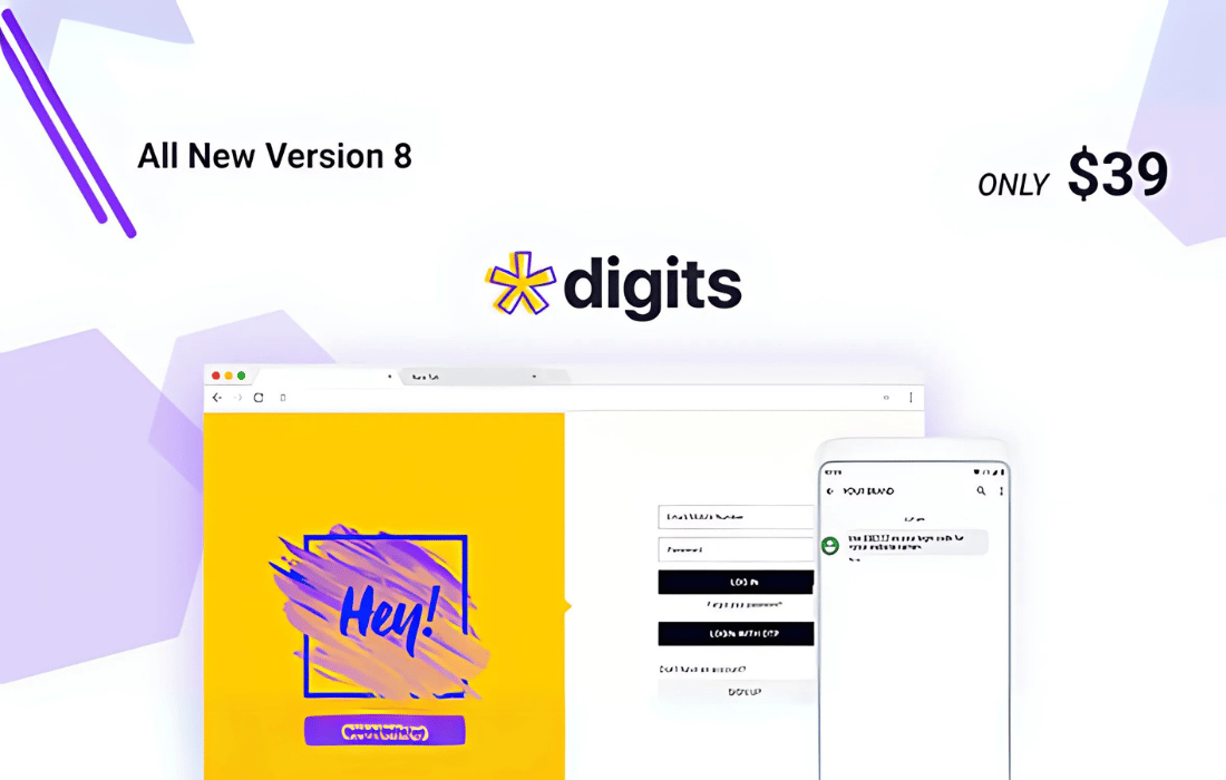 Digits - WordPress Mobile Number Signup and Login