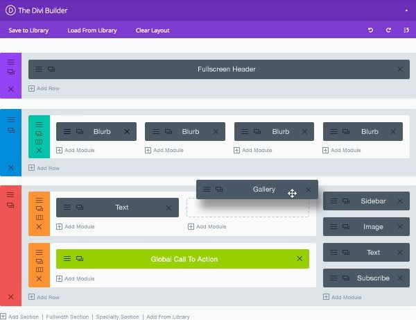 Divi Builder Wordpress Plugin