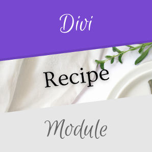 Divi Recipe Module