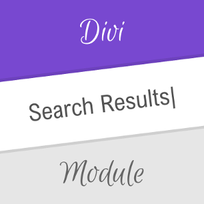 Divi Search Results Module