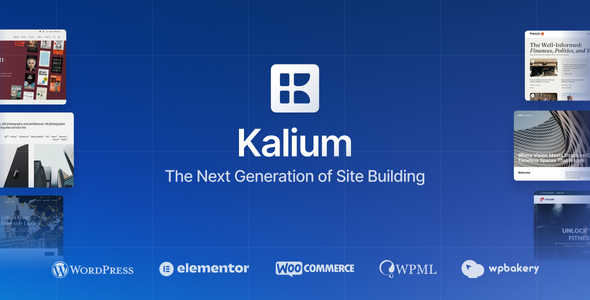 Kalium - Creative Theme for Professionals