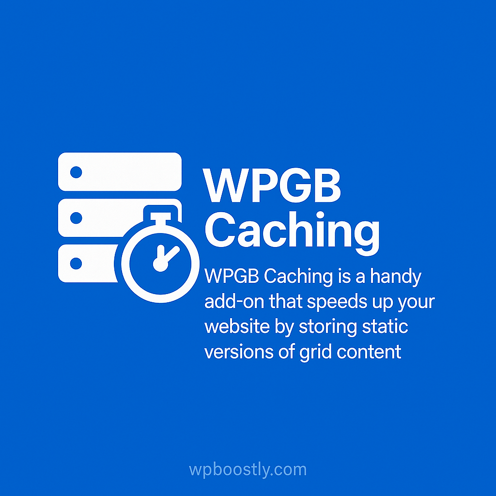 WP Grid Builder - Caching