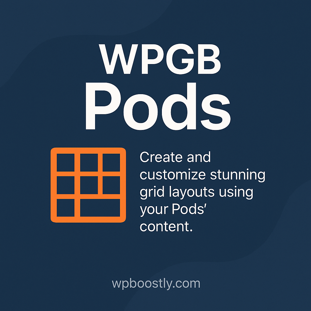 WP Grid Builder - Pods