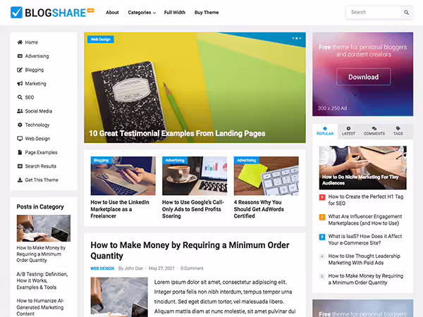BlogShare Pro